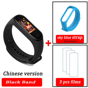Original XiaoMi  Mi Band 4 Smart Wristband Fitness Bracelet MiBand Band 4 Heart Rate Time Big Touch Screen  Message Smartband - Amzon World