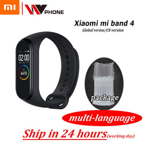 Original XiaoMi  Mi Band 4 Smart Wristband Fitness Bracelet MiBand Band 4 Heart Rate Time Big Touch Screen  Message Smartband - Amzon World