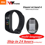 Original XiaoMi  Mi Band 4 Smart Wristband Fitness Bracelet MiBand Band 4 Heart Rate Time Big Touch Screen  Message Smartband - Amzon World