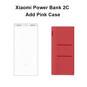 Original Xiaomi Power Bank 20000mAh 2C External Battery portable charging Dual USB QC3.0Mi 20000 mAh Powerbank charger for phone - Amzon World