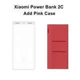 Original Xiaomi Power Bank 20000mAh 2C External Battery portable charging Dual USB QC3.0Mi 20000 mAh Powerbank charger for phone - Amzon World