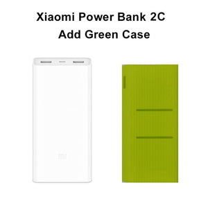 Original Xiaomi Power Bank 20000mAh 2C External Battery portable charging Dual USB QC3.0Mi 20000 mAh Powerbank charger for phone - Amzon World
