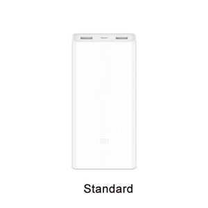 Original Xiaomi Power Bank 20000mAh 2C Portable Charger Support QC3.0 Dual USB Mi External Battery Bank 20000 for Mobile Phones - Amzon World