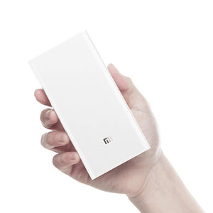 Original Xiaomi Power Bank 20000mAh Portable Charger for iPhone Xiaomi External Battery Support Dual USB QC 3.0 power Bank 20000 - Amzon World
