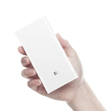 Original Xiaomi Power Bank 20000mAh Portable Charger for iPhone Xiaomi External Battery Support Dual USB QC 3.0 power Bank 20000 - Amzon World