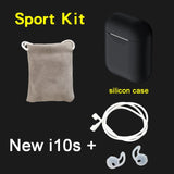 Original i10s tws 1:1 Wireless Bluetooth headsets 5D bass pk i10tws w1 chip for iPhone Android tws i10 - Amzon World