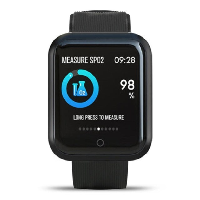 P68 Smart Watch Men Women 2019 Blood Pressure Blood Oxygen Heart Rate Monitor Sports Tracker Smartwatch IP68 Connect IOS Android - Amzon World