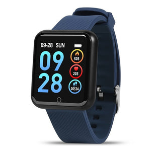P68 Smart Watch Men Women 2019 Blood Pressure Blood Oxygen Heart Rate Monitor Sports Tracker Smartwatch IP68 Connect IOS Android - Amzon World