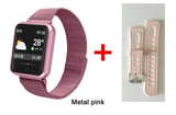 P68 Smart Watch Men Women 2019 Blood Pressure Blood Oxygen Heart Rate Monitor Sports Tracker Smartwatch IP68 Connect IOS Android - Amzon World