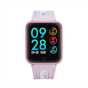 P68 Smart Watch Men Women 2019 Blood Pressure Blood Oxygen Heart Rate Monitor Sports Tracker Smartwatch IP68 Connect IOS Android - Amzon World