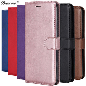 PU Leather Flip Case for Samsung Galaxy A3 A5 A6 A8 Plus 2018 J2 Pro J4 J6 J8 J3 J5 J7 Duo 2017 Prime Note 8 9 Cover Case B128 - Amzon World
