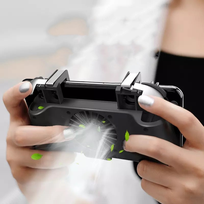 PUBG Mobile Game Controller Gamepad Trigger Aim Button L1R1 Shooter Joystick For IPhone Android Phone For Game Pad Accesorios - Amzon World