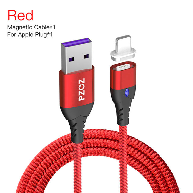 PZOZ 5A Magnetic Cable Micro usb Type C Super Fast Charging Phone Microusb Type-C Magnet Charger usb c For iphone huawei xiaomi - Amzon World