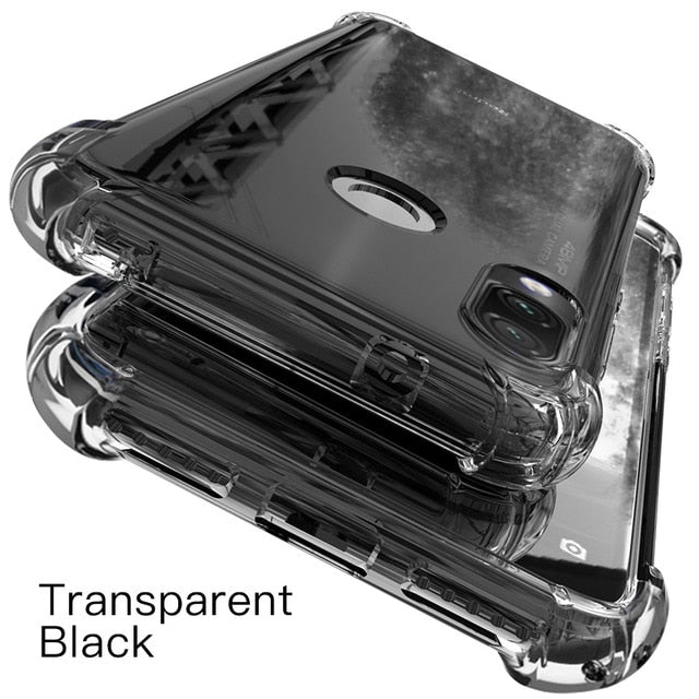 PZOZ For Xiaomi Redmi Note 7 Case Cover Silicone Shockproof Redmi 7 Note 7 Pro Transparent Protective Xiomi mi 9t note7 K20 case - Amzon World