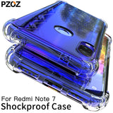 PZOZ For Xiaomi Redmi Note 7 Case Cover Silicone Shockproof Redmi 7 Note 7 Pro Transparent Protective Xiomi mi 9t note7 K20 case - Amzon World