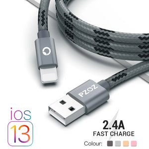 USB cable for iphone cable Xs max Xr X 8 7 6 plus 6s 5 s plus ipad mini fast charging cables mobile phone charger cord data - Amzon World