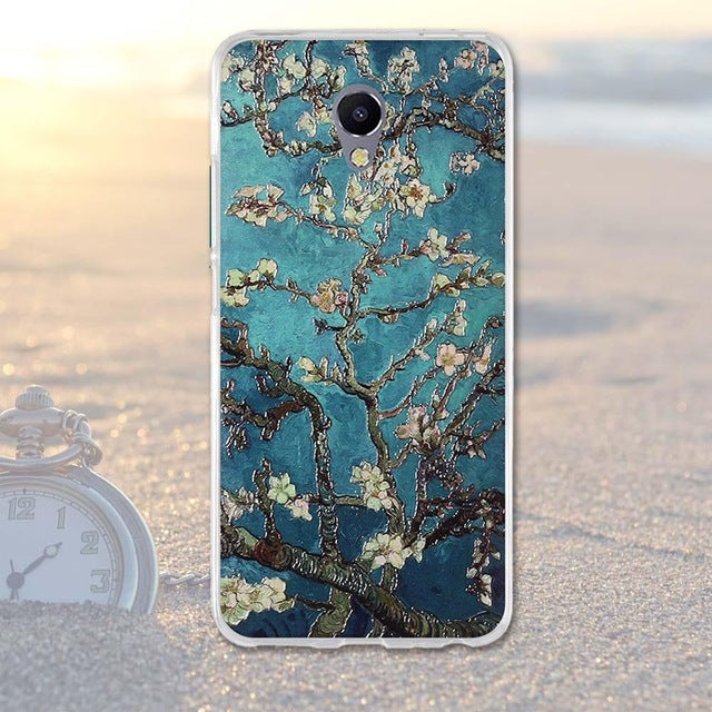 Phone Case For Meizu M5 Note Cases Back Cover for Meizu M 5 Note Covers Silicone Phone Bags Blue Charm Note 5 Fashion TPU Shell - Amzon World