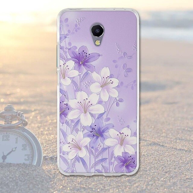 Phone Case For Meizu M5 Note Cases Back Cover for Meizu M 5 Note Covers Silicone Phone Bags Blue Charm Note 5 Fashion TPU Shell - Amzon World