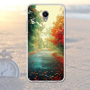 Phone Case For Meizu M5 Note Cases Back Cover for Meizu M 5 Note Covers Silicone Phone Bags Blue Charm Note 5 Fashion TPU Shell - Amzon World
