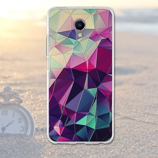 Phone Case For Meizu M5 Note Cases Back Cover for Meizu M 5 Note Covers Silicone Phone Bags Blue Charm Note 5 Fashion TPU Shell - Amzon World