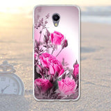 Phone Case For Meizu M5 Note Cases Back Cover for Meizu M 5 Note Covers Silicone Phone Bags Blue Charm Note 5 Fashion TPU Shell - Amzon World