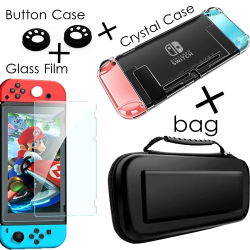 Portable EVA Storage Bag Cover Cases For Nintend Switch Case NS NX Console Protective Shell Accessories Controller Travel funda - Amzon World