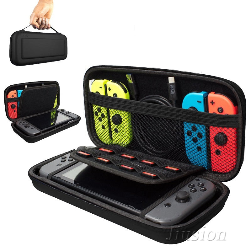Portable Hard Shell Case for Nintend Switch Water-resistent EVA Carrying Storage Bag for Nitendo switch NS Console Accessories - Amzon World
