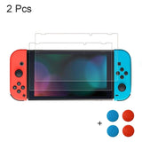 Premium Tempered Glass Screen Protector & thumbsticks For Switch Glass Screen Protector 9H Accessories For Nintend Switch NS NX - Amzon World