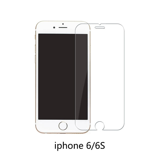 Protective tempered glass for iphone 6 7 5 s se 6 6s 8 plus XS max XR glass iphone 7 8 x screen protector glass on iphone 7 6S 8 - Amzon World