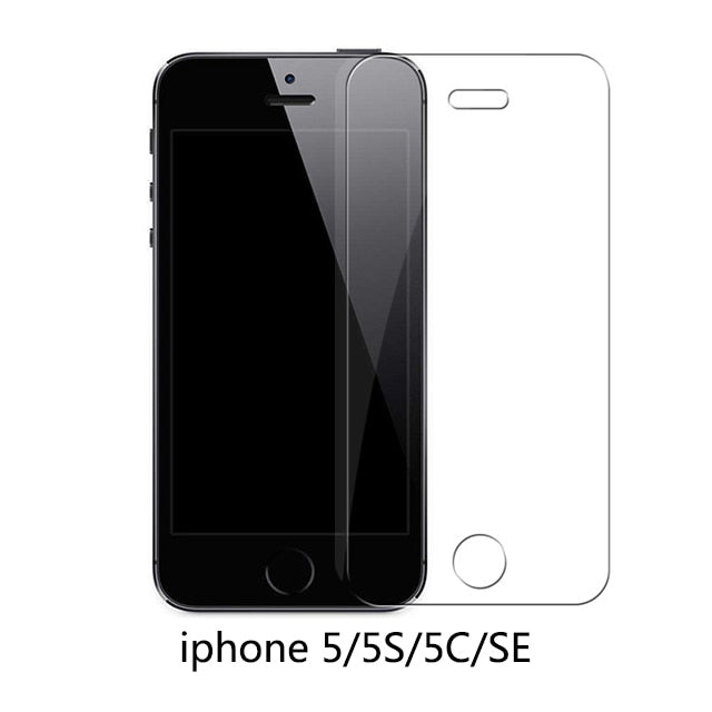 Protective tempered glass for iphone 6 7 5 s se 6 6s 8 plus XS max XR glass iphone 7 8 x screen protector glass on iphone 7 6S 8 - Amzon World