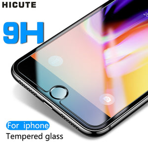 Protective tempered glass for iphone 6 7 5 s se 6 6s 8 plus XS max XR glass iphone 7 8 x screen protector glass on iphone 7 6S 8 - Amzon World