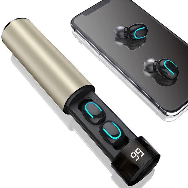 Q67 TWS Wireless Earbuds 3D Stereo Mini Bluetooth Earphone 5.0 With Mic Sports Waterproof Earphones Auto Pairing Headset - Amzon World