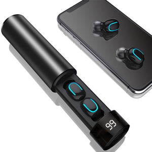 Q67 TWS Wireless Earbuds 3D Stereo Mini Bluetooth Earphone 5.0 With Mic Sports Waterproof Earphones Auto Pairing Headset - Amzon World