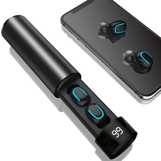Q67 TWS Wireless Earbuds 3D Stereo Mini Bluetooth Earphone 5.0 With Mic Sports Waterproof Earphones Auto Pairing Headset - Amzon World