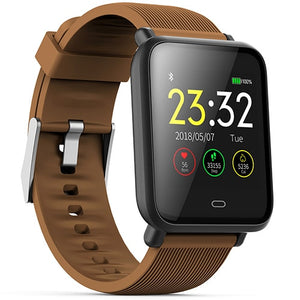 Q9 Smart Watch Blood Pressure Heart Rate Sleep Monitor Bracelet IP67 Waterproof Sport Fitness Trakcer Watch Men Women Smartwatch - Amzon World