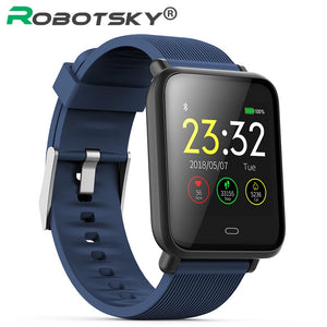 Q9 Smart Watch Blood Pressure Heart Rate Sleep Monitor Bracelet IP67 Waterproof Sport Fitness Trakcer Watch Men Women Smartwatch - Amzon World