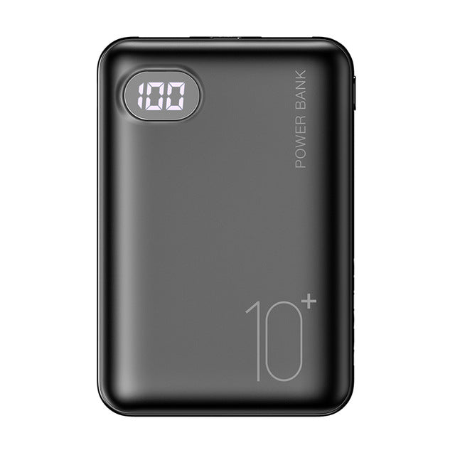 RAXFLY Mini Power Bank 10000mAh Dual USB Mi PowerBank For Xiaomi Fast Charger Dual Usb Ports External Battery Portable - Amzon World