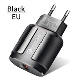 Quick Charge QC3.0 USB US EU Charger Universal mobile phone charger Wall USB Charger Adapter for iPhone Samsung Xiaomi - Amzon World