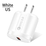 Quick Charge QC3.0 USB US EU Charger Universal mobile phone charger Wall USB Charger Adapter for iPhone Samsung Xiaomi - Amzon World