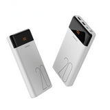 LT20 Power Bank 20000mAh Dual USB  Portable Charger With LED Display Fast External Battery For Phones Tablet Xiaomi - Amzon World