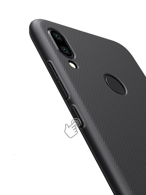 Redmi note 7 case 6.3 NILLKIN Frosted PC Matte hard back cover Gift Phone Holder For xiaomi redmi note 7 pro case Redmi note 7s - Amzon World