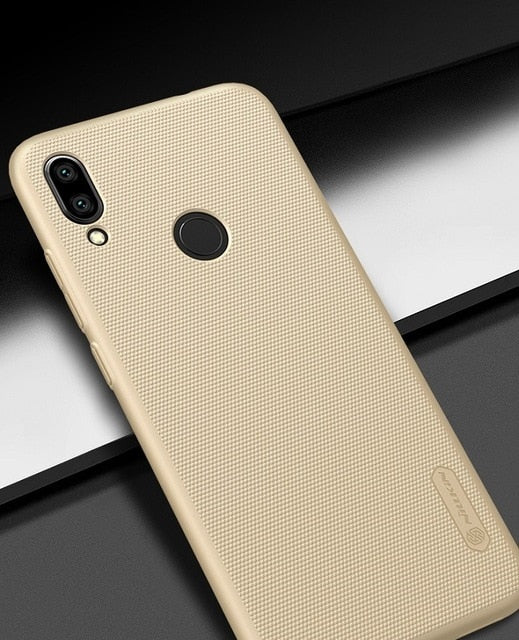 Redmi note 7 case 6.3 NILLKIN Frosted PC Matte hard back cover Gift Phone Holder For xiaomi redmi note 7 pro case Redmi note 7s - Amzon World