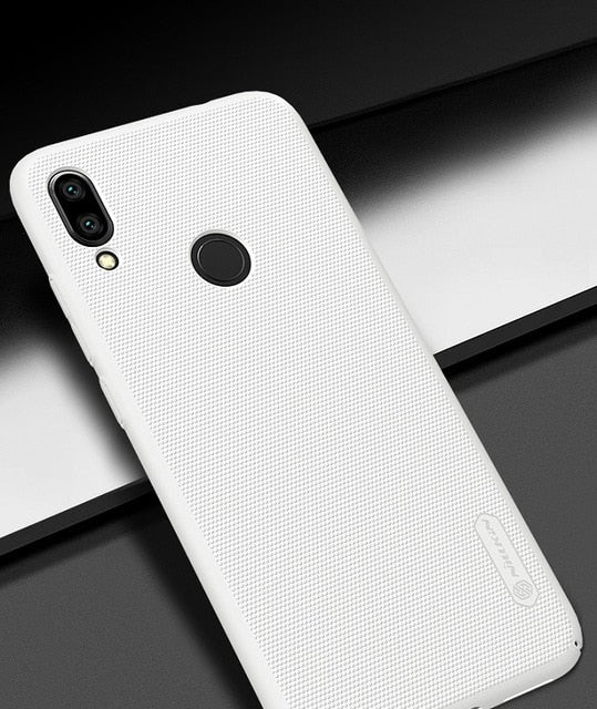 Redmi note 7 case 6.3 NILLKIN Frosted PC Matte hard back cover Gift Phone Holder For xiaomi redmi note 7 pro case Redmi note 7s - Amzon World