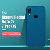 Redmi note 7 case 6.3 NILLKIN Frosted PC Matte hard back cover Gift Phone Holder For xiaomi redmi note 7 pro case Redmi note 7s - Amzon World
