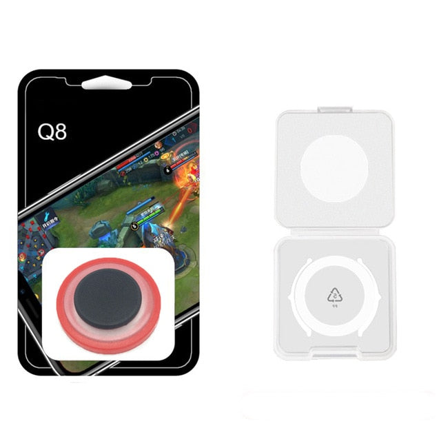 Round Game Joystick Mobile Phone Rocker For Iphone Android Tablet Metal Button Controller For PUBG Controller With Suction Cup - Amzon World