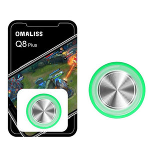 Round Game Joystick Mobile Phone Rocker For Iphone Android Tablet Metal Button Controller For PUBG Controller With Suction Cup - Amzon World