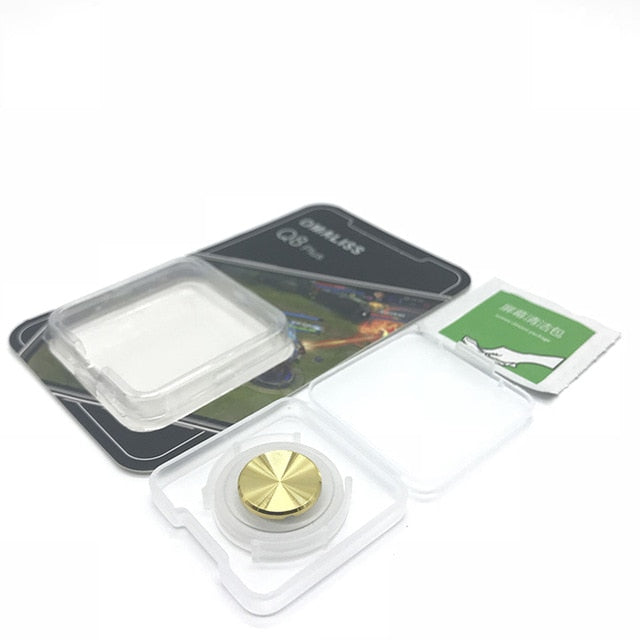 Round Game Joystick Mobile Phone Rocker For Iphone Android Tablet Metal Button Controller For PUBG Controller With Suction Cup - Amzon World