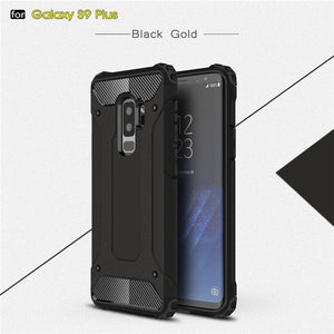 Rugged Armor Case For Samsung Galaxy S9 Plus S5 S6 S7 Edge S8 Note 4 5 8 9 A6 A7 A8 J8 J4 J6 Prime 2018 Hard PC Shockproof Case - Amzon World