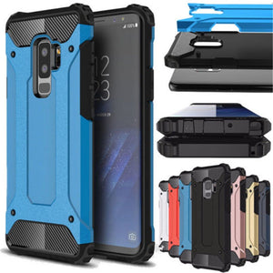 Rugged Armor Case For Samsung Galaxy S9 Plus S5 S6 S7 Edge S8 Note 4 5 8 9 A6 A7 A8 J8 J4 J6 Prime 2018 Hard PC Shockproof Case - Amzon World
