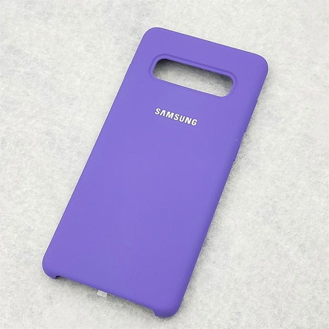 S10 Case Original Samsung Galaxy S 10 Plus /S 10 e Silky Silicone Cover High Quality Soft-Touch Back Protective Shell S 10 S10 E - Amzon World